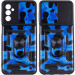 Ударопрочный чехол Camshield Serge Ring Camo для Samsung Galaxy M23 5G / M13 4G (Синий / Army Blue)