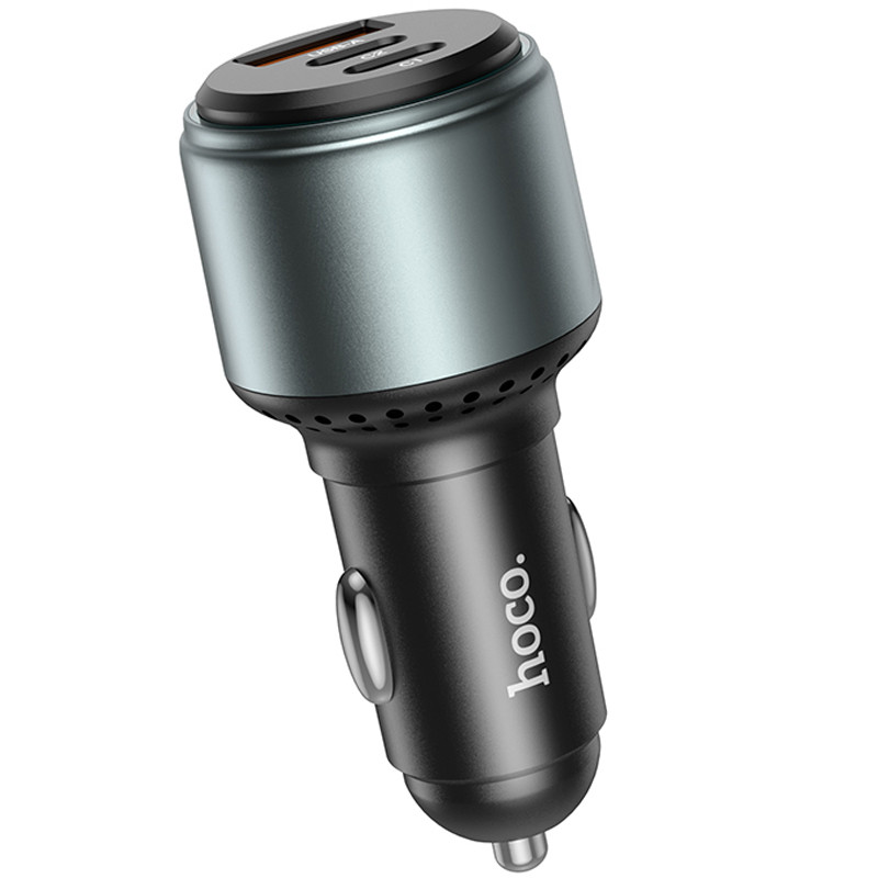 Купити АЗП Hoco NZ9 Galloper 95W (1USB-A/2C) (Black) на vchehle.ua