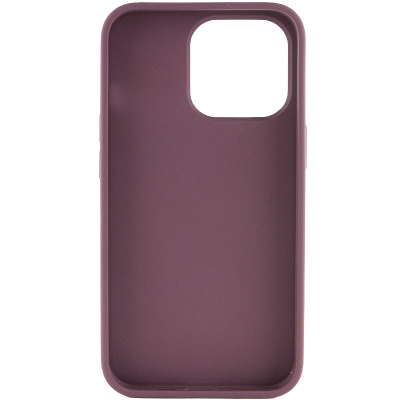 Фото TPU чохол Bonbon Metal Style на Apple iPhone 14 Pro (6.1") (Бордовий / Plum) в маназині vchehle.ua