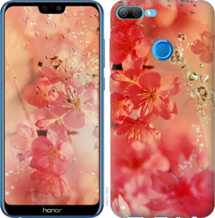 

Чехол Розовые цветы для Huawei Honor 9N (2018) 912636