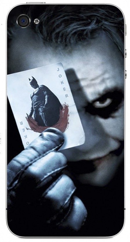 Виниловая наклейка Joker для iPhone 4 / 4S