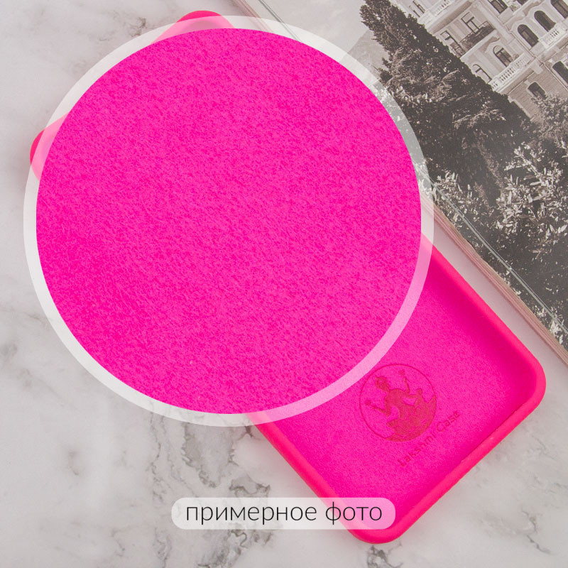 Чохол Silicone Cover Lakshmi Full Camera (AAA) на Xiaomi Redmi 13C / Poco C65 (Рожевий / Barbie pink) в магазині vchehle.ua