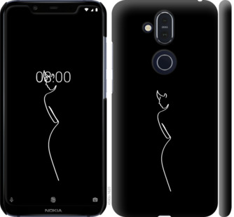 

Чехол Силуэт1 для Nokia 8.1 809862