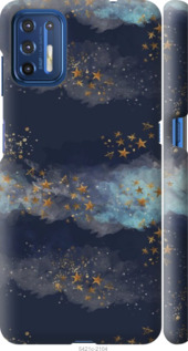 

Чехол Ночь золотые звезды для Motorola G9 Plus 1406490