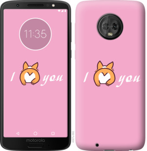 

Чехол Люблю1 для Motorola Moto G6 804929