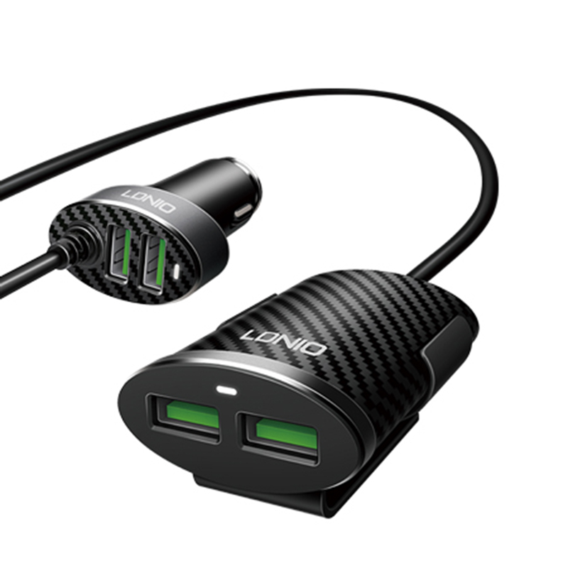 

АЗУ LDNIO Dual C502 (4 USB Ports) (Черный / Серый) 489152