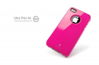 Чехол SGP Linear Collaboration Karim Rashid [Blobism] для iPhone 4/4S (Розовый / Pink)