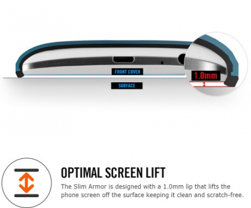 Фото пластиковой накладки SGP Slim Armor Series для LG Optimus G2