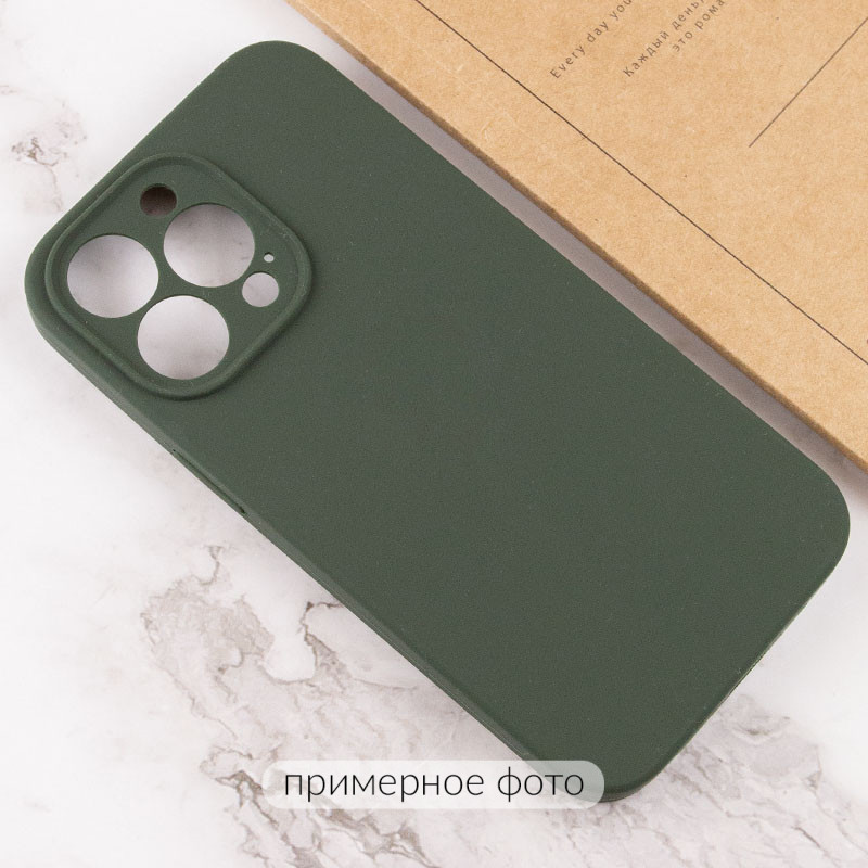 Фото Чехол Silicone Case Full Camera Protective (AA) NO LOGO для Apple iPhone 16 (6.1") (Зеленый / Cyprus Green) в магазине vchehle.ua