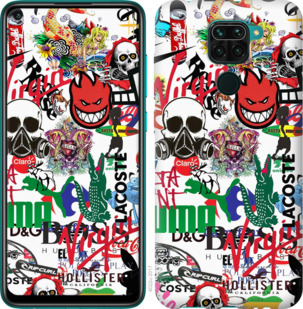 

Чехол Many different logos для Xiaomi Redmi Note 9 932051