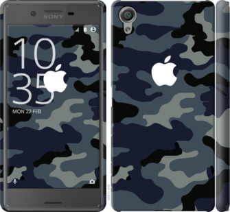 

Чехол Камуфляж 1 для Sony Xperia X F5122 929000
