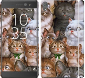 Чехол коты для Sony Xperia XA Ultra Dual F3212