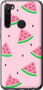 Чехол Розовый арбуз для Xiaomi Redmi Note 8