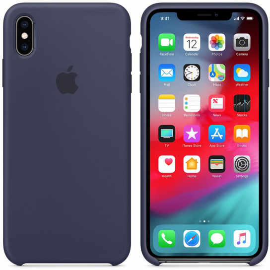 

Чохол Silicone Case (AA) для iPhone X (5.8") (Темний Синій / Midnight Blue) 680652