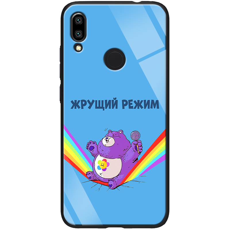 

TPU+Glass чохол ForFun для Xiaomi Redmi Note 7 (Жрущий режим) 746558