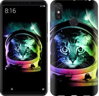 

Чехол Кот-астронавт для Xiaomi Mi Max 3 668474