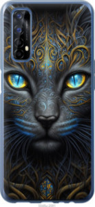 Чехол Кошка для Realme 7