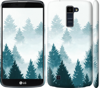 

Чохол Акварельні Ялинки на LG K10 / K410 862605