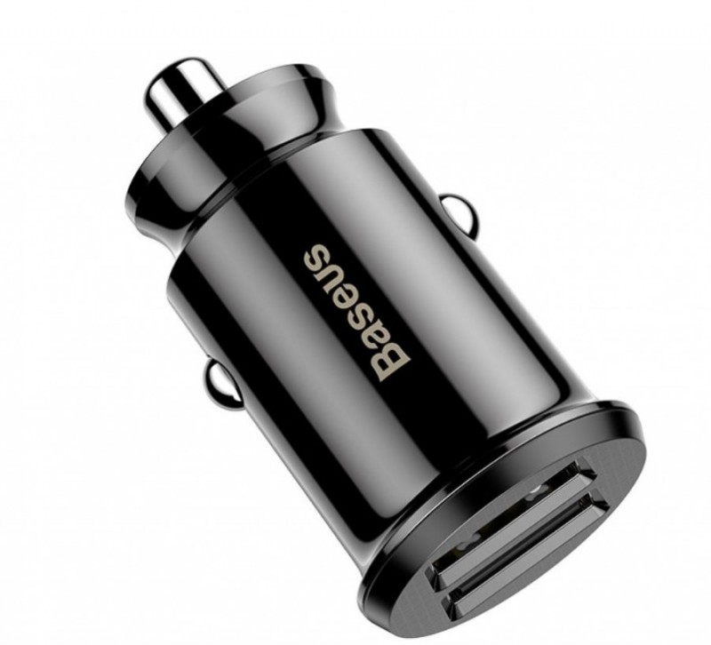 АЗУ Baseus Grain (2USB 3.1A) (CCALL-ML) (Черный)