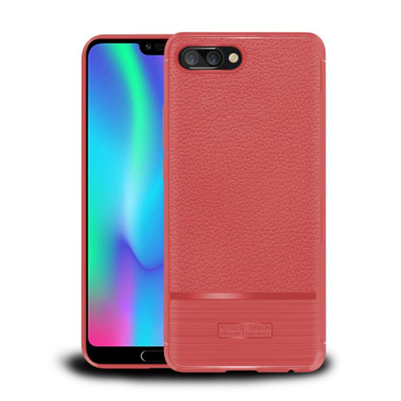 TPU чехол Rugged Armor для Huawei Honor 10 (Красный)
