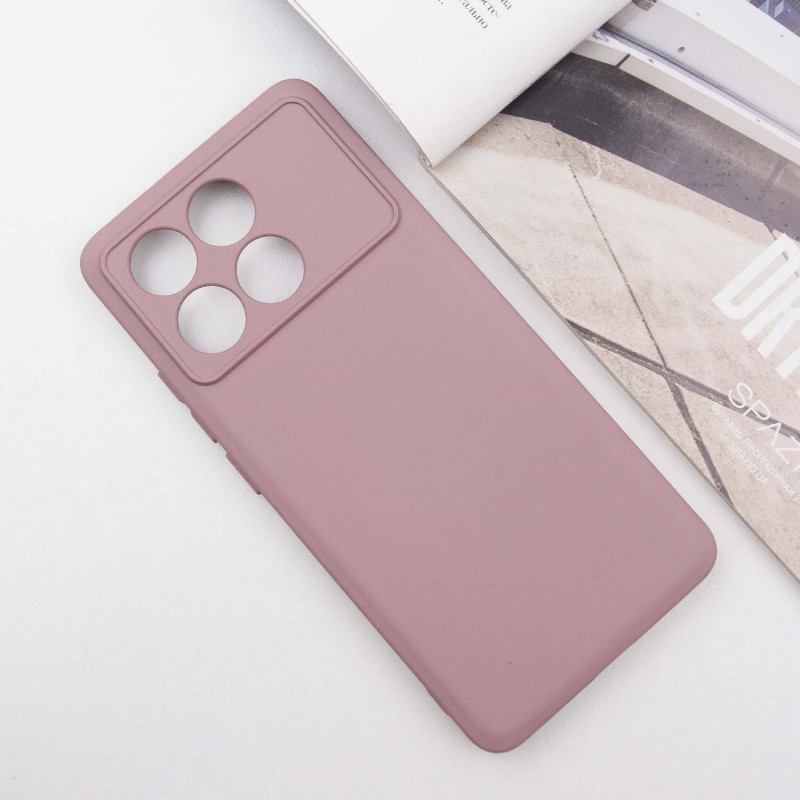 Фото Чохол Silicone Cover Lakshmi Full Camera (A) на Xiaomi Poco X6 Pro (Рожевий / Pink Sand) на vchehle.ua