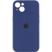 Уценка Чехол Silicone Case Full Camera Protective (AA) для Apple iPhone 14 (6.1") (Эстетический дефект / Синий / Deep navy)