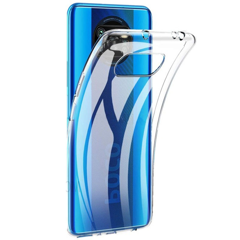 TPU чехол Epic Transparent 2,00 mm для Xiaomi Poco X3 NFC / Poco X3 Pro