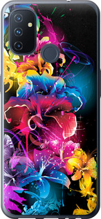 

Чехол Абстрактные цветы для OnePlus Nord N100 1634234