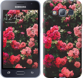

Чохол Кущ з трояндами на Samsung Galaxy J1 (2016) Duos J120H 639146