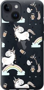 

Чехол Единорог и кофе для iPhone 14 1607525
