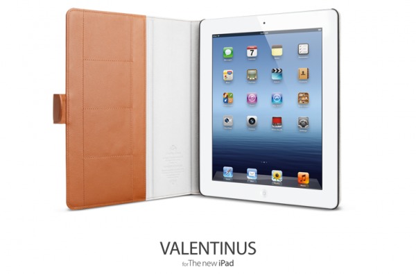 Фото Шкіряний чохол SGP Valentinus Series на Apple IPAD 3/2 (Коричневий / Vegetable brown) в маназині vchehle.ua