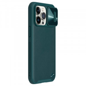 Шкіряна накладка Nillkin Camshield Leather (шторка на камеру) на Apple iPhone 13 Pro Max (6.7")