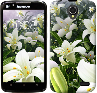 

Чехол Белые лилии для Lenovo A388t 245694
