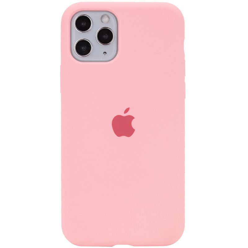 Чехол Silicone Case Full Protective (AA) для Apple iPhone 11 Pro (5.8") (Розовый / Pink)