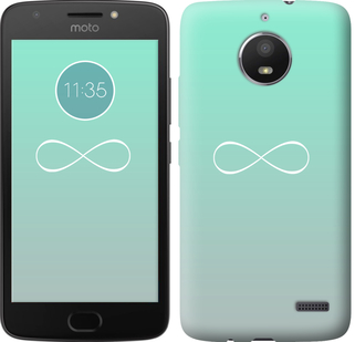 Чехол Знак бесконечности для Motorola Moto E4
