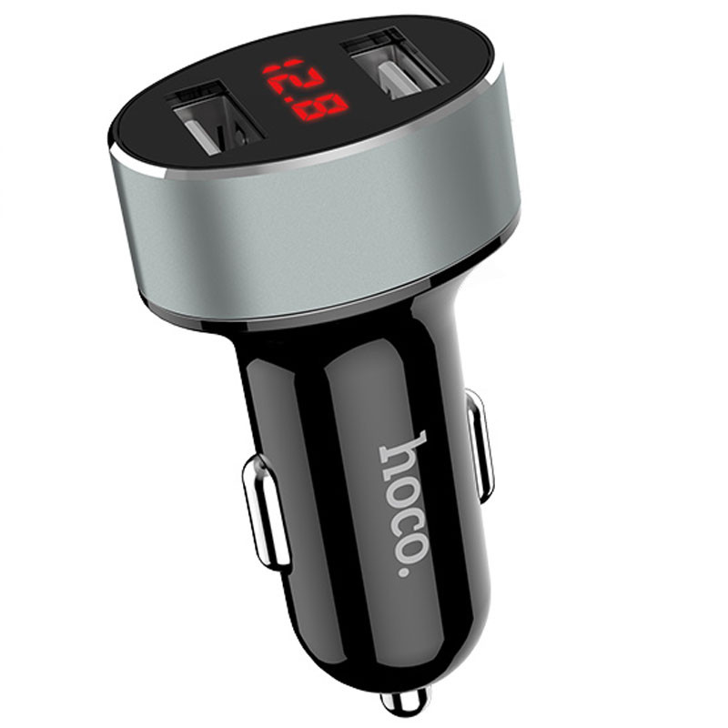 АЗУ Hoco Z26 High Praise 2.1A 2USB (Черный)