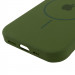 Купити Чохол Silicone Case Full Protective (AA) with Magnetic Safe на Apple iPhone 12 Pro Max (6.7") (Зелений / Dark Olive) на vchehle.ua