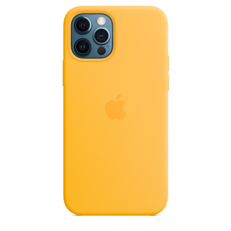 Чохол Silicone Case Full Protective (AA) на Apple iPhone 11 Pro Max (6.5") (Жовтий / Sunflower)
