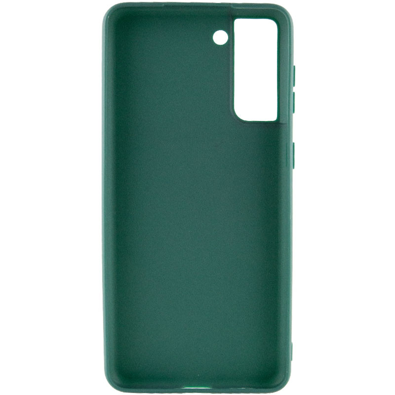 Фото Силіконовий чохол Candy на Samsung Galaxy S21+ (Зелений / Forest green) на vchehle.ua