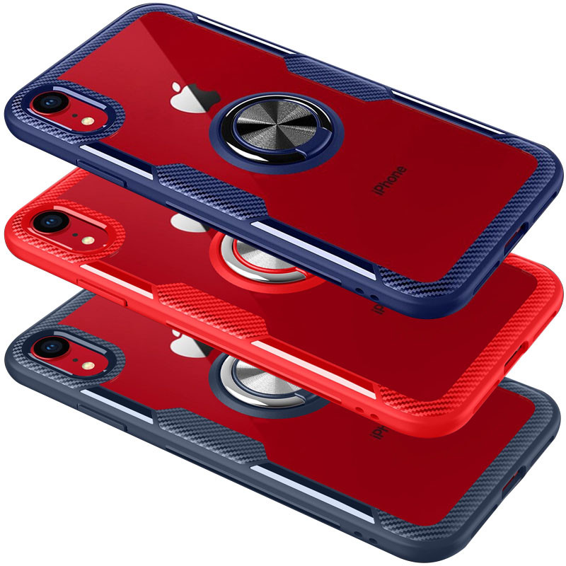 TPU+PC чохол Deen CrystalRing for Magnet (opp) на Apple iPhone XR (6.1")