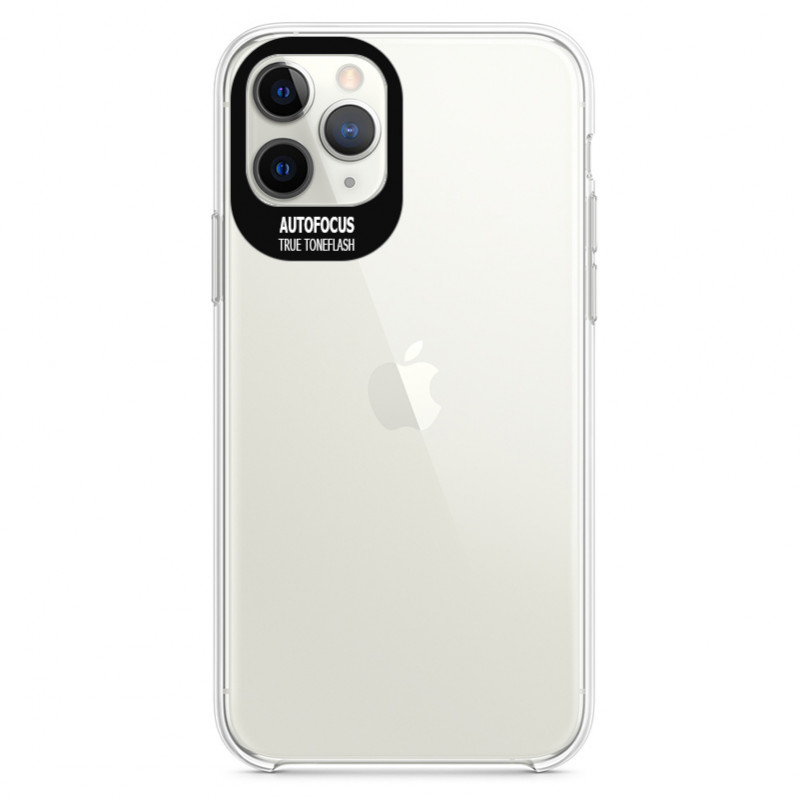 

TPU чехол Epic clear flash для Apple iPhone 11 Pro (5.8") (Бесцветный / Черный) 767095