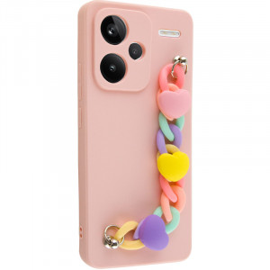Чохол Chained Heart з підвісним ланцюжком на Xiaomi Redmi Note 13 Pro+