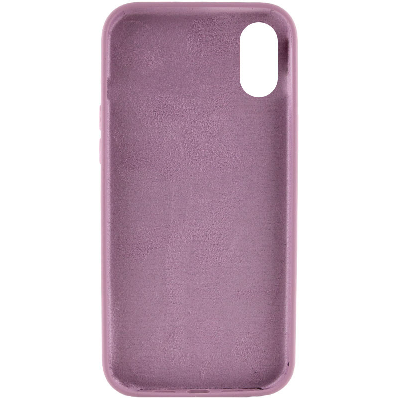 Фото Чехол Silicone Case Full Protective (AA) NO LOGO для Apple iPhone XS Max (6.5") (Лиловый / Lilac Pride) на vchehle.ua