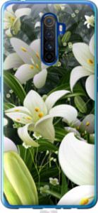 Чехол Белые лилии для Realme X2 Pro
