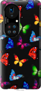 Чохол Барвисті метелики на Huawei P50