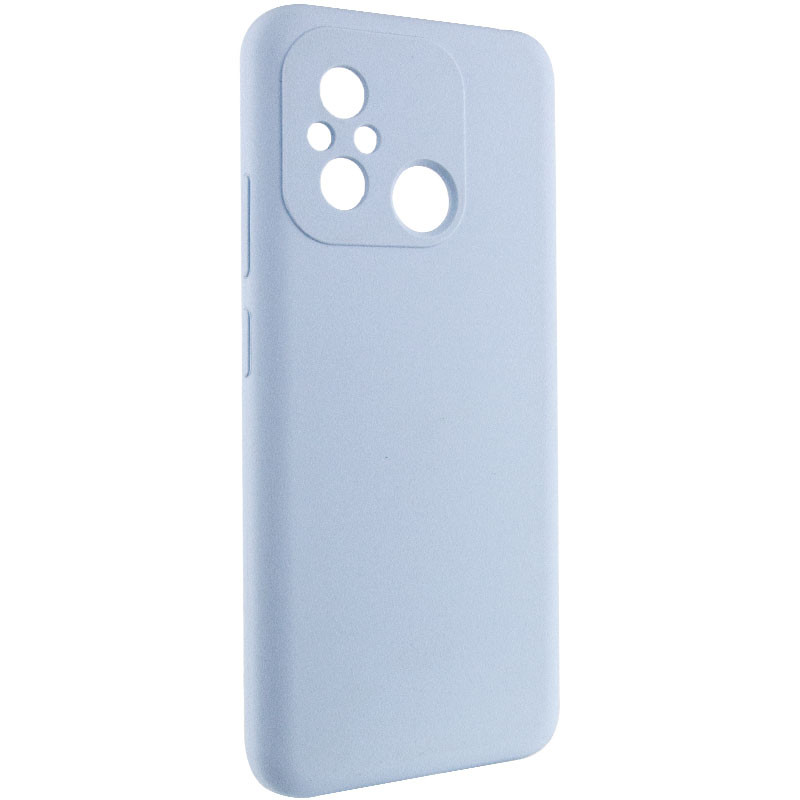 Фото Чехол Silicone Cover Lakshmi Full Camera (AAA) для Xiaomi Redmi 12C (Голубой / Sweet Blue) на vchehle.ua