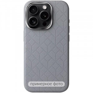 Шкіряний чохол Carved with Magnetic Safe на Apple iPhone 16 (6.1")