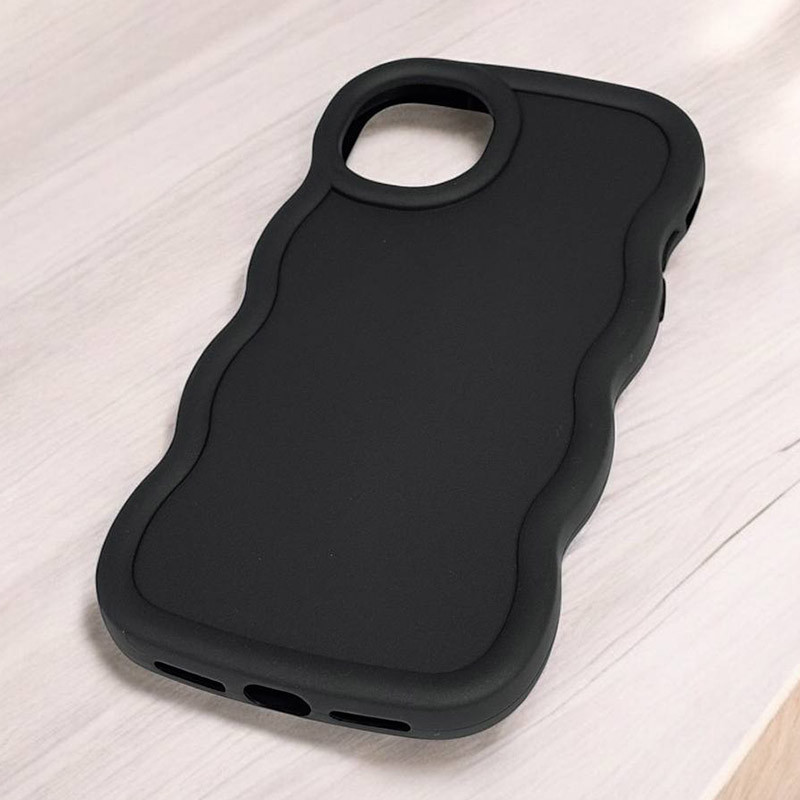 Чохол TPU Ripple на Apple iPhone 13 / 14 (6.1") (Black) в магазині vchehle.ua
