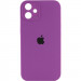 Чохол Silicone Case Square Full Camera Protective (AA) на Apple iPhone 11 (6.1") (Фіолетовий / Grape)