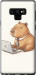 Чехол Funny Capybara CEO Working для Samsung Galaxy Note 9 N960F
